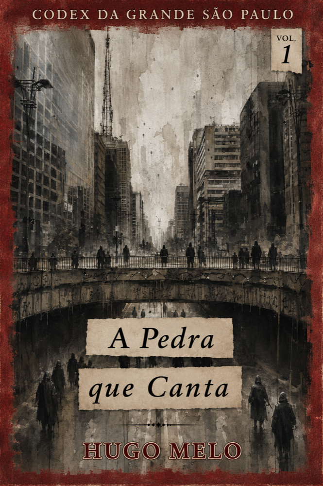 Capa do livro A Pedra que Canta — Codex da Grande São Paulo, Livro 1